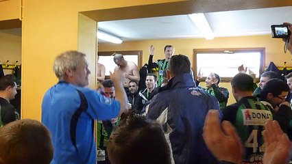 Cri de guerre après la victoire contre Villeneuve