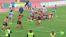 Rugby à XV : l'USC chute dans le derby face à Narbonne. Score final : 56 à 10.