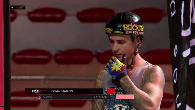 1st place - Logan MARTIN - SFR FISE Xpérience Marseille 2014