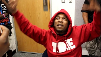 Kendrick Lamar "Halloween" Freestyle @ K-104 "Hip Hop and R&B" with Bay Bay, 10-31-2012