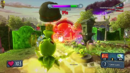 (thegamer) plants vs zombie garden warfare mode plantes et cimitieres map arpent des noix