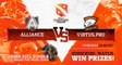 The Alliance vs VirtusPro Game 1 - DOTA 2 Champions League Playoffs QF TobiWan & Capitalist