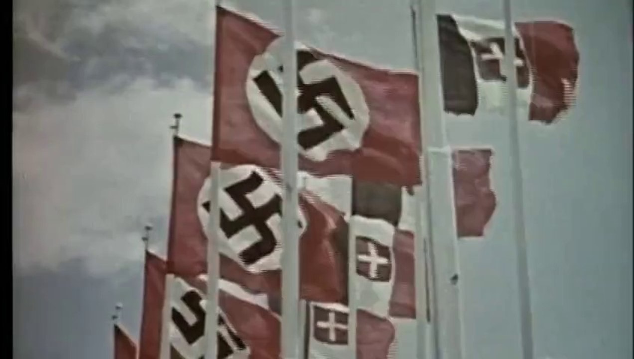 2e Guerre Mondiale - Les archives couleurs Allemandes #1 Fanatisation,invasions,domination