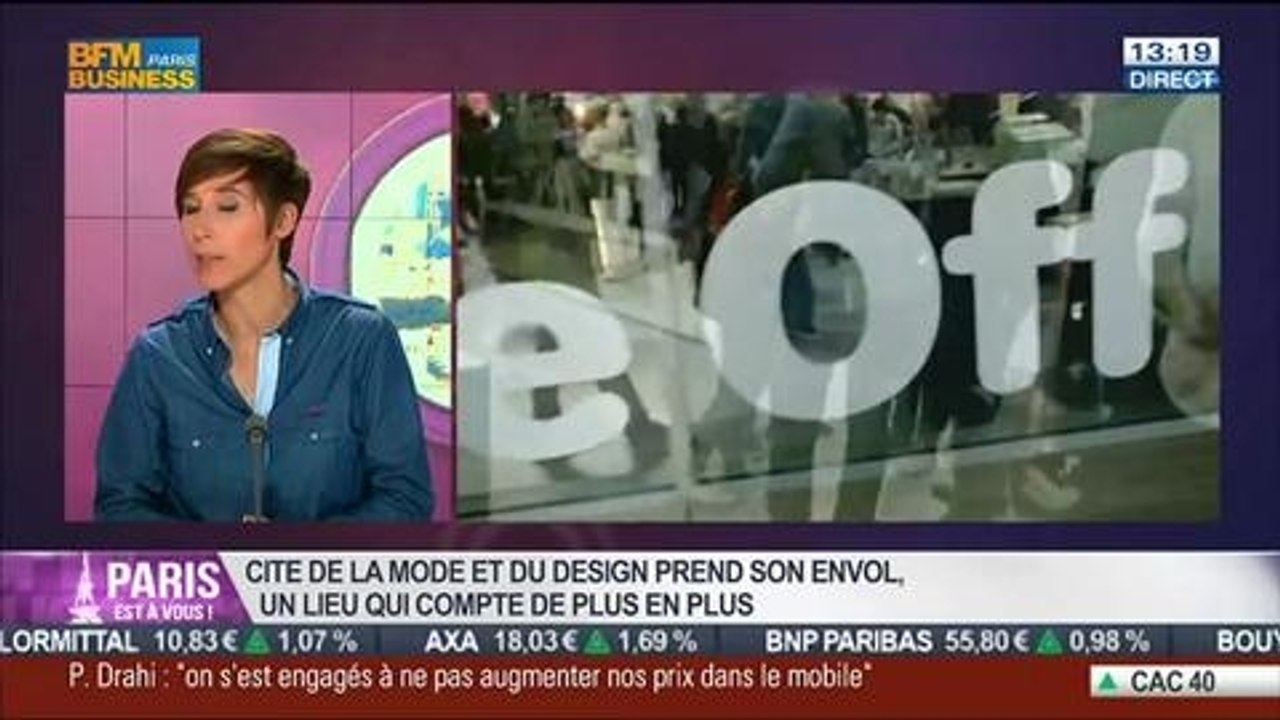 Le Paris de François Belfort, Cité de la Mode et du Design, dans Paris est à vous – 17/03