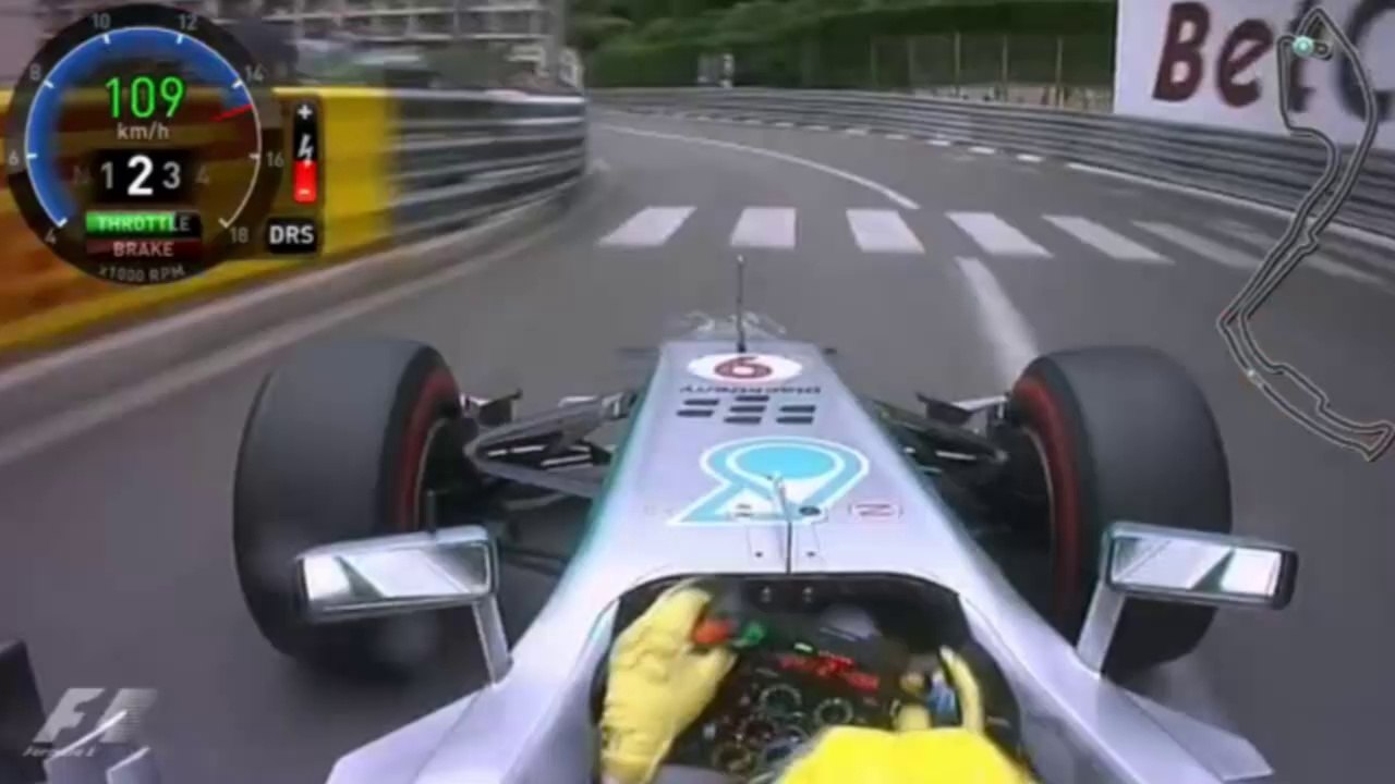 F1 2013 - Nico Rosberg OnBoard Pole Lap [Monaco][HD]