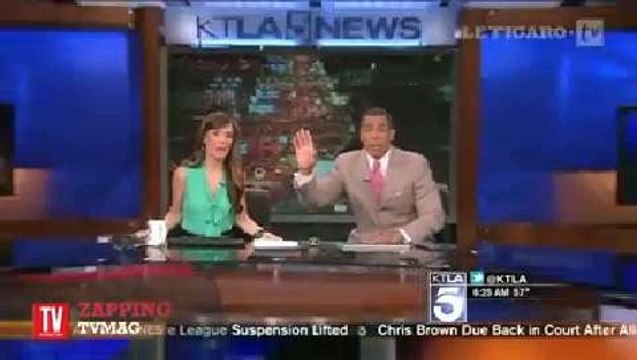 Tremblement de terre en Californie : moment de panique pour un présentateur de JT en direct