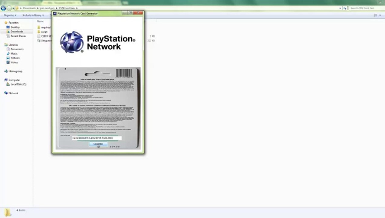 PSN Card Code Generator (50€ _ $ _Worldwide!) (Works on PS4 too!!) [download)