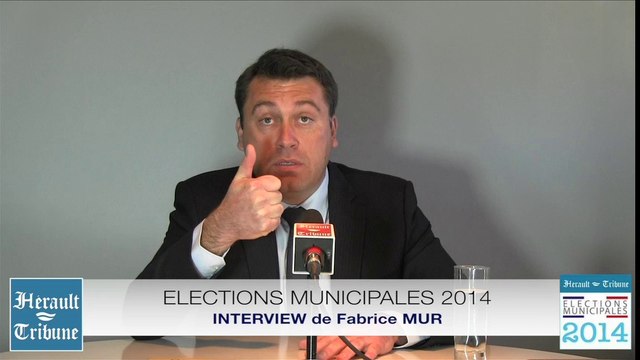 AGDE - 2014 - L'interview de la semaine : Fabrice MUR pour la liste REUSSIR AGDE ENSEMBLE par Didier DENESTEBE
