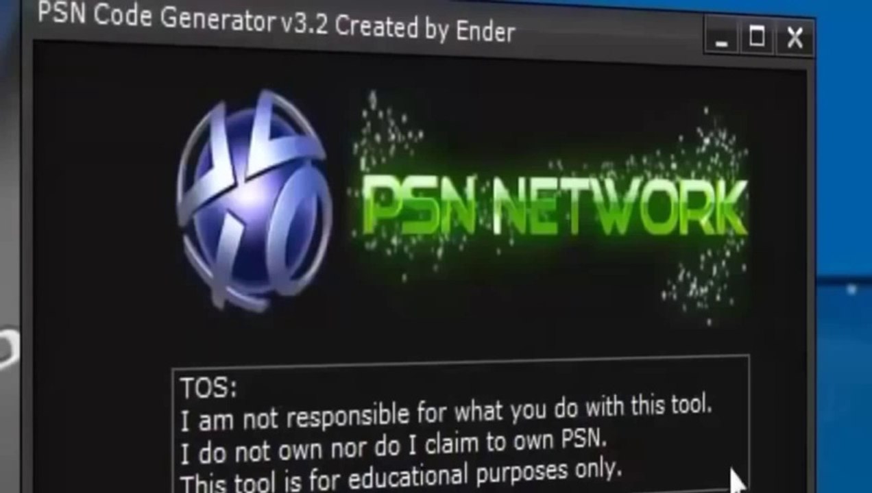 PSN Code Generator [2014] - Free PSN Codes Giveaway [100%Safe][1]