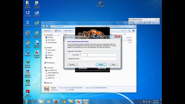 Best Screen Fast Stone Screen Recorder 7.3 and Regestration in Window 7 in Urdu and Hindi