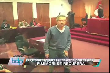 Tras recuperación médico no descarta nuevo internamiento de Alberto Fujimori