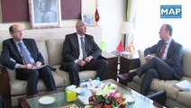 Le ministre délégué auprès du ministre de l'Intérieur Charki Draiss s'est entretenu lundi 17 mars 2014 à Rabat avec le secrétaire d'Etat espagnol à la Sécurité, Francisco Martinez.