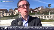 [MUNICIPALES] Jean-Pierre Artiganave Notre Avenir Lourdes Ensemble (17 mars 2014)