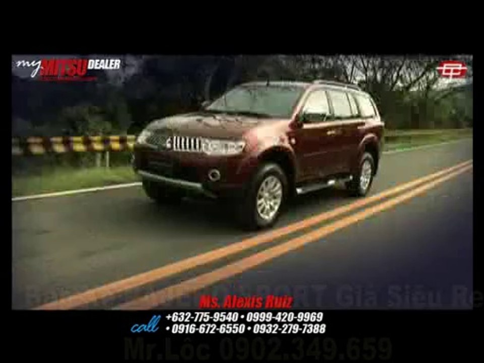 Bán xe Pajero Sport Siêu Khuyến Mãi. 0902349659