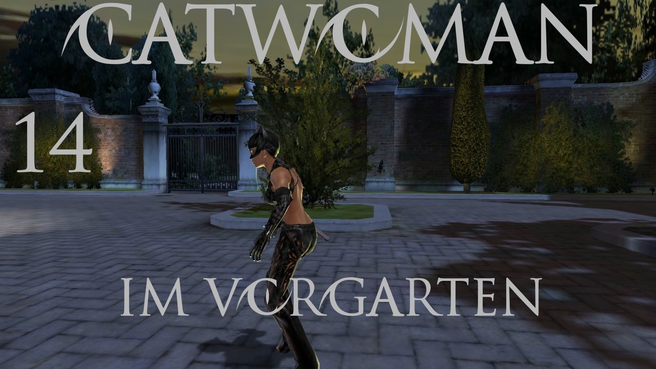 Let's play catwoman - #14 - im vorgarten