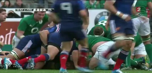 Les mêlées du match France - Irlande