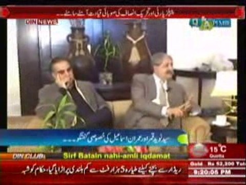 Q & A with PJ Mir (Syed Naveed Qamar Aur Imran Ismail Se Khasusi Guftgu ) 17 March 2014