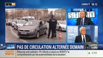 BFM Story: La circulation alternée en Île-de-France ne sera pas reconduite mardi - 17/03