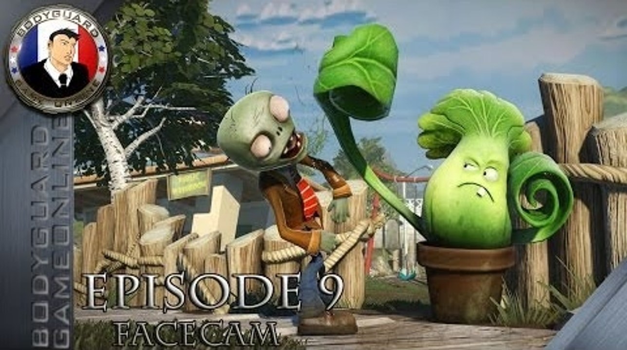 Plants vs Zombies Garden Warfare Let's Play Épisode 9 [FaceCam] Jeu Rigolo Objectif 50