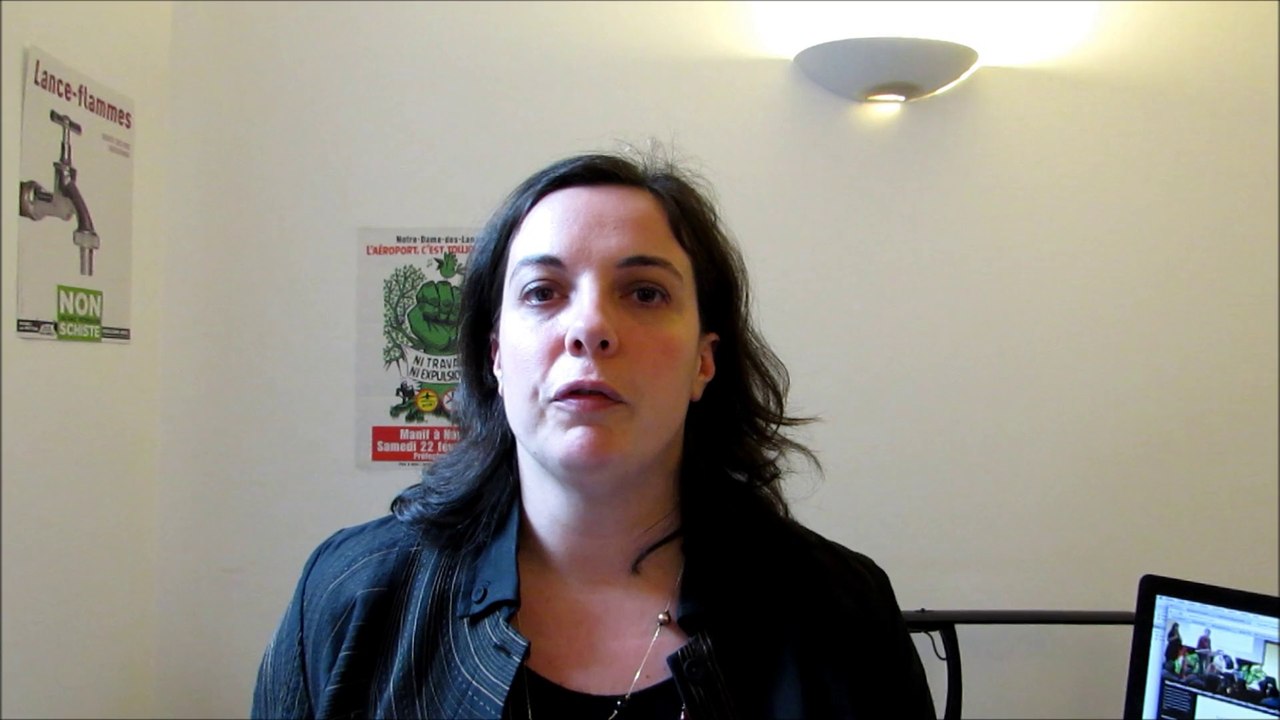 Emmanuelle Cosse, secrétaire nationale EELV, soutient la liste "Osons Poitiers! Ecologique, Sociale, Solidaire et Citoyenne"