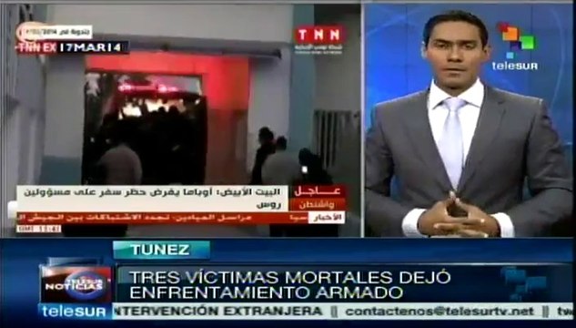 Hostilidades entre policía y hombres armados dejan 2 muertos en Túnez