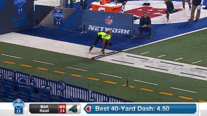 2014 Combine workout: Matt Hazel