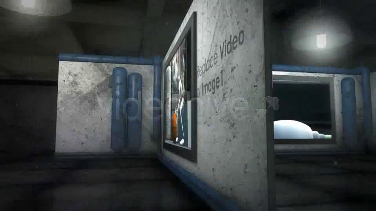 Rusted Building Gallery Opener - After Effects Template