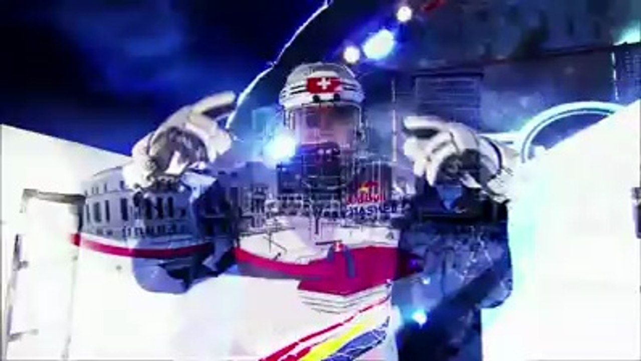 Red Bull Crashed Ice Quebec City Track Animation