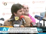 Voluntad Popular convoca movilización pacífica por la liberación de López, Simonovis y estudiantes