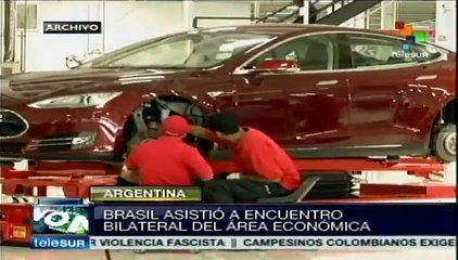 Brasil y Argentina acuerdan revitalizar comercio bilateral automotriz