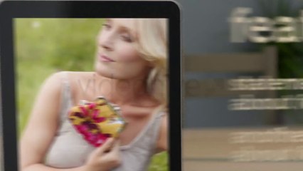 Commercial With Tablet For Promotions - After Effects Template