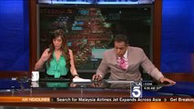 Reacción de presentadores en vivo durante temblor en Los Angeles