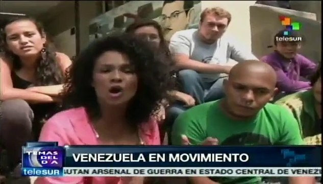 Jóvenes venezolanos construyen la paz a través del arte y la cultura