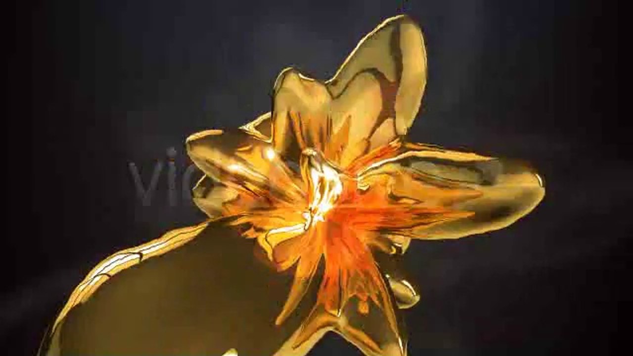 3D Gold Logo - After Effects Template