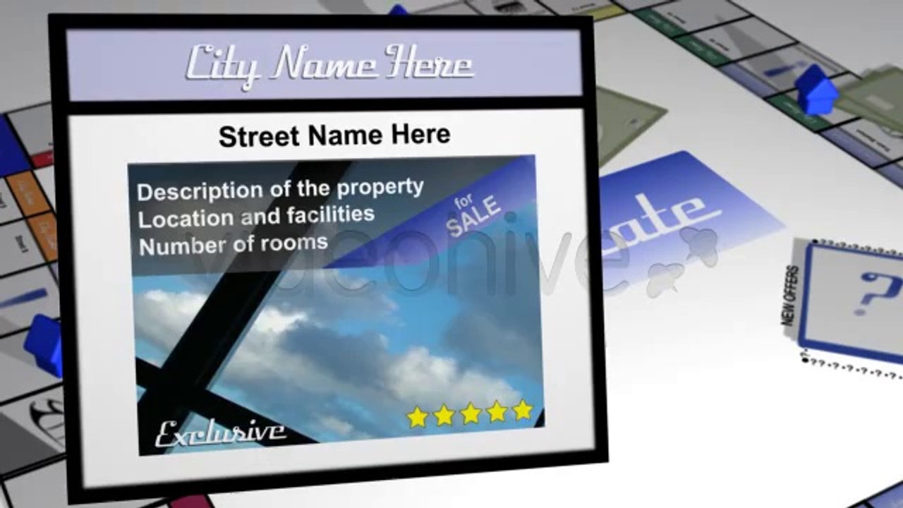Monopoly Board - After Effects Template