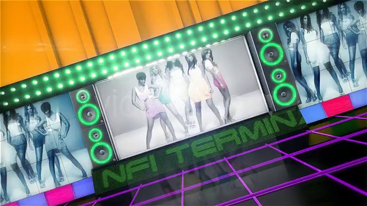 Night Club Video Display - After Effects Template