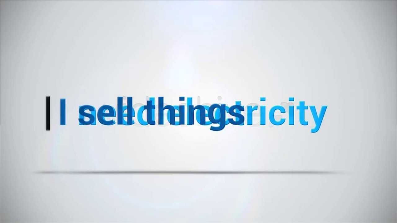 A Few Words - After Effects Template