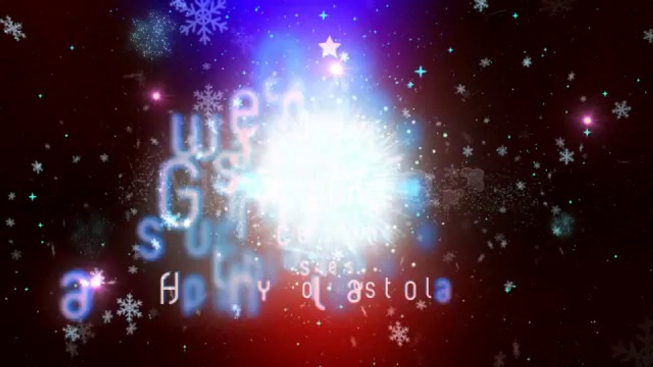 Corporate Christmas Wishes - After Effects Template