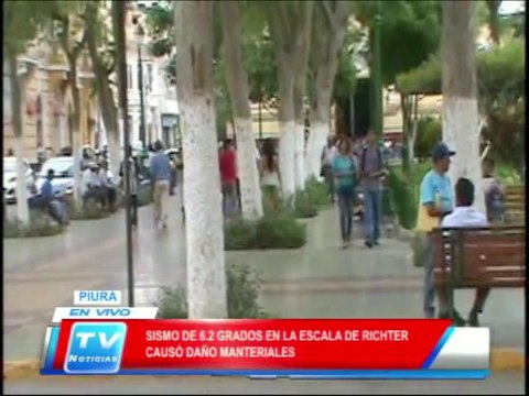 Piura: Sismo de 6.2 grados causó daños materiales 17 03 14