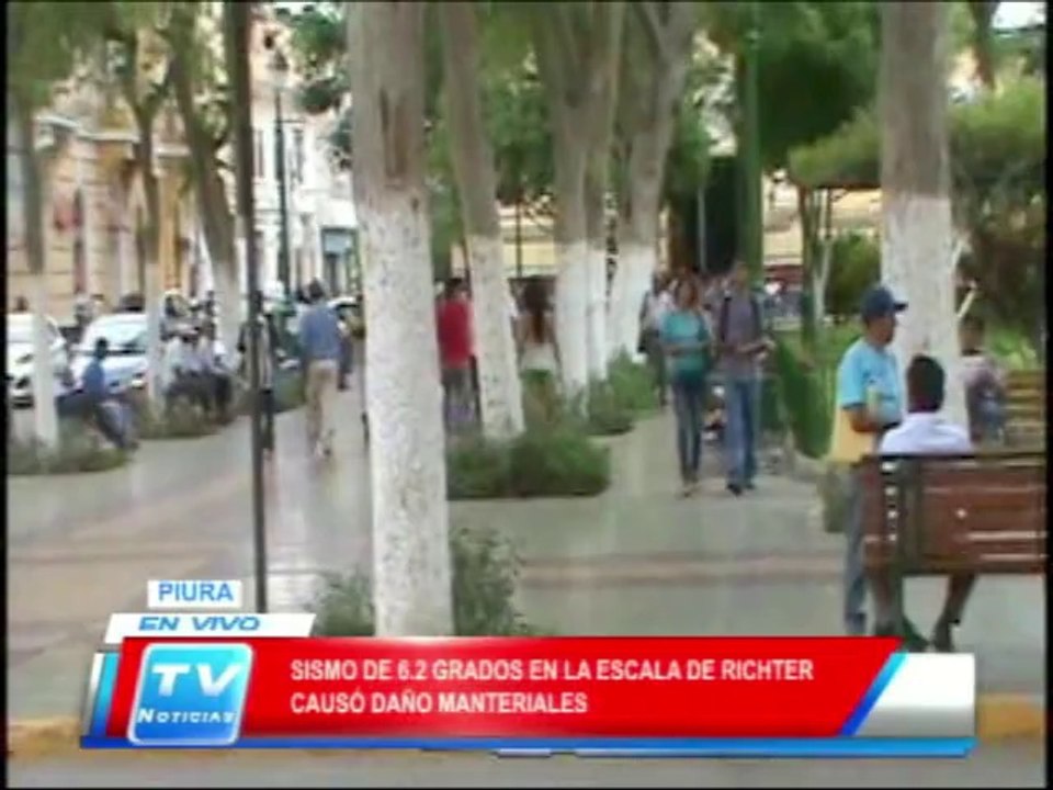 Piura: Sismo de 6.2 grados causó daños materiales 17 03 14