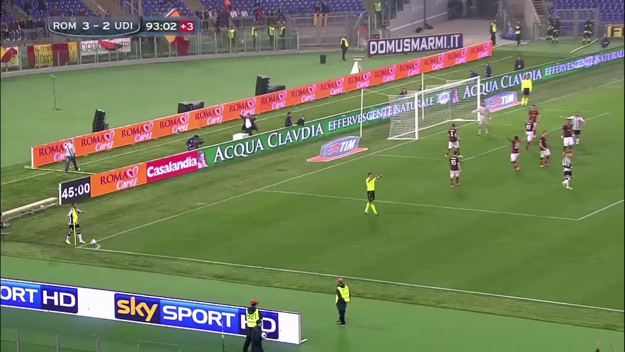 Serie A: Roma 3-2 Udinese (all goals - highlights - HD)