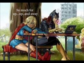 Superman dumpes supergirl for a different super hero. Watch and find out who.