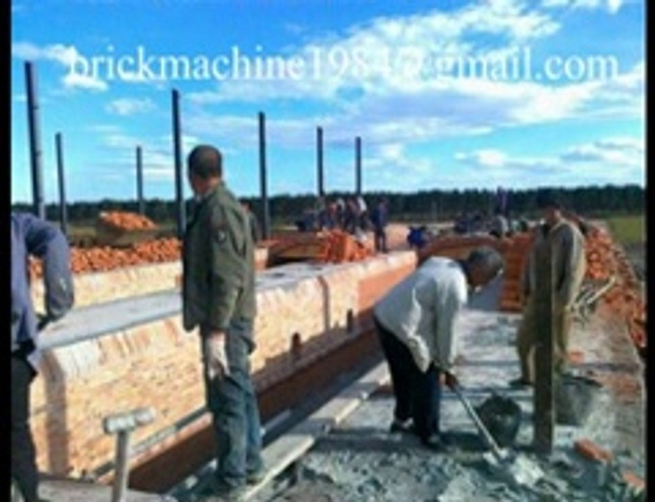 Red brick machine/clay brick manufacturing machine
