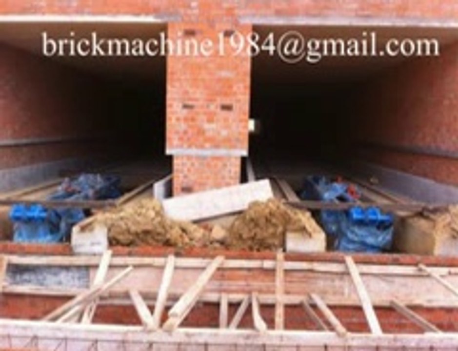 Clay brick factory under construction/clay brick plant