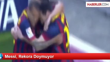 Messi, Rekora Doymuyor