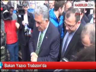 Bakan Yazıcı Trabzon'da