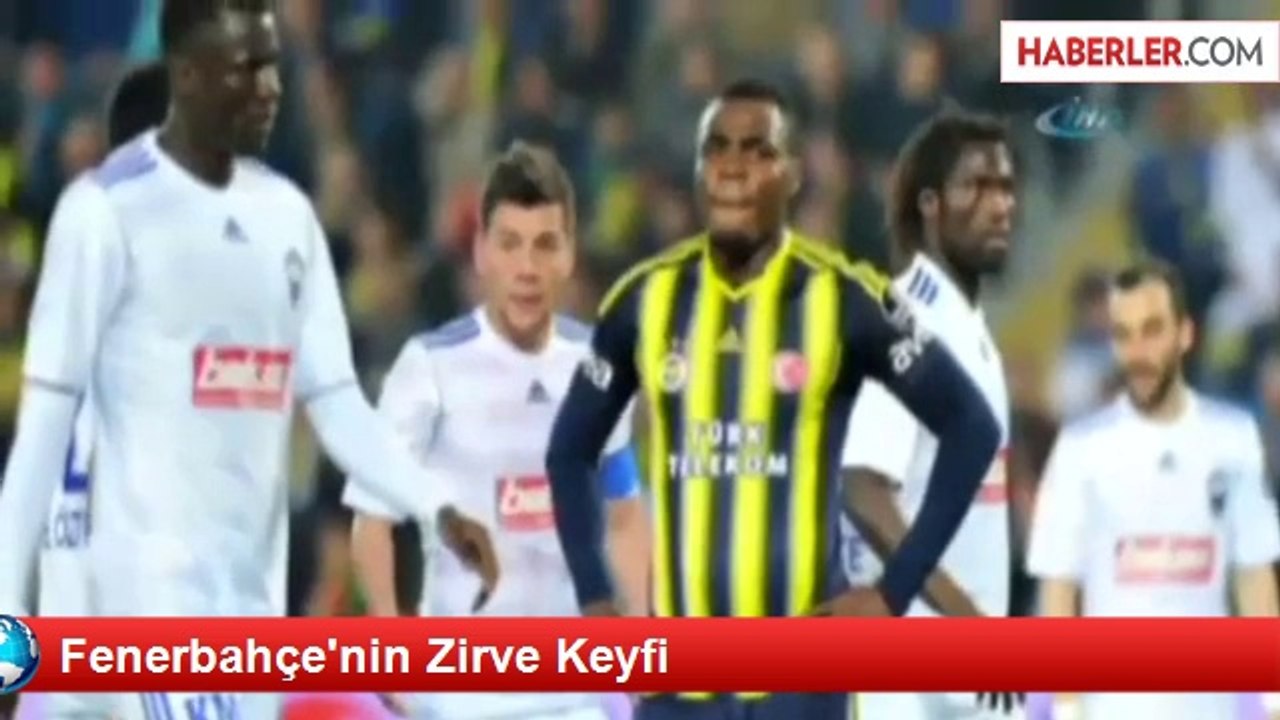 Fenerbahçe'nin Zirve Keyfi