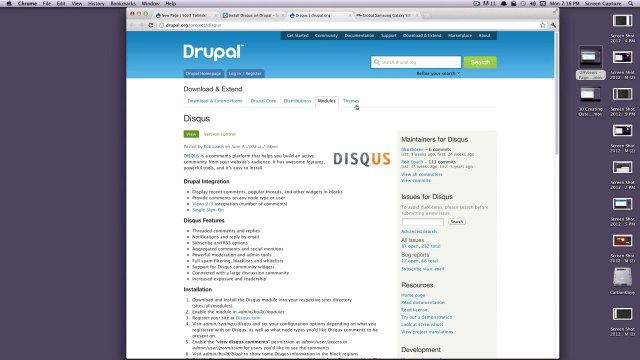 Drupal Tutorials #31 - Disqus Commenting