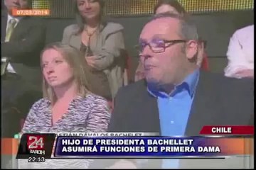 Bachelet nombra a su hijo mayor para el despacho de la primera dama