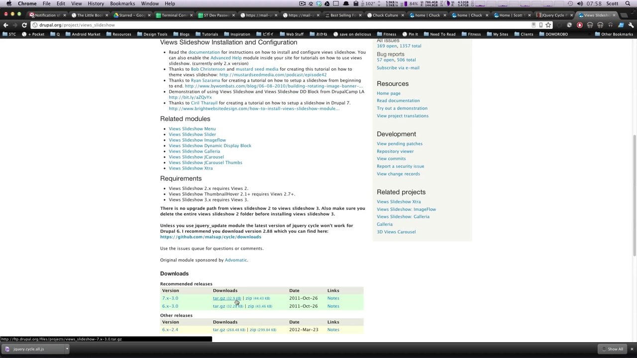 Drupal Tutorials #42 - How To Create a Slideshow In Drupal 7 - Part 1 Setup